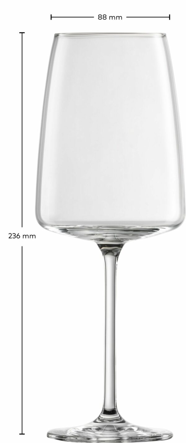 Wine glass fruity & delicate Vivid Senses - box of 2 - Image 2