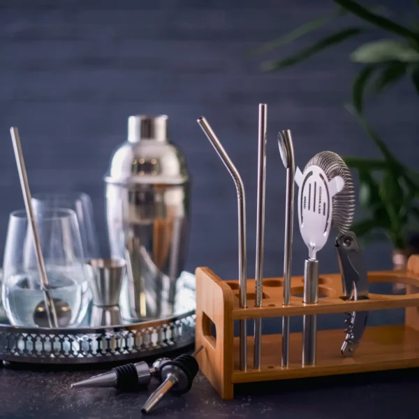 13 Pcs Silver Cocktail Set - Image 3