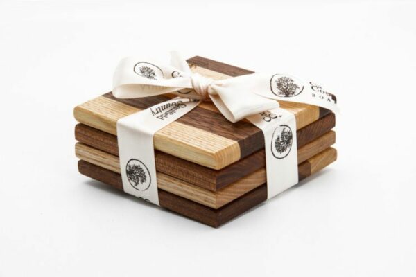 Caulfields Country Boards Coasters - set of 4
