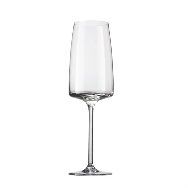 Zwiesel Glas Vivid Senses Sparkling Wine Glass with Moussier Point 0,38 (Box of 2) - Image 3