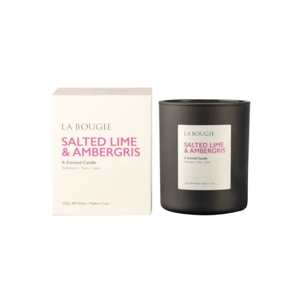 La Bougie Salted Lime & Ambergris Candle